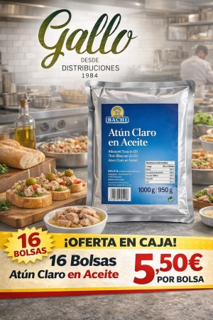 16 U OFERTA  ATUN BOLSA CAJA 16 u.